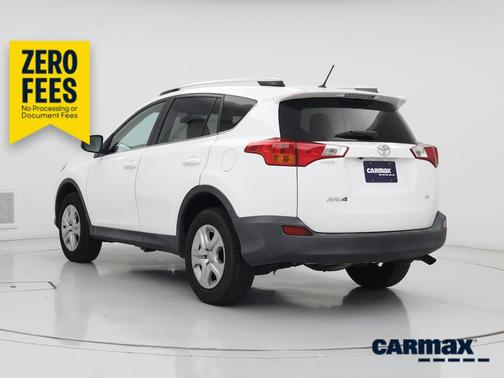 White 2014 Toyota RAV4 LE