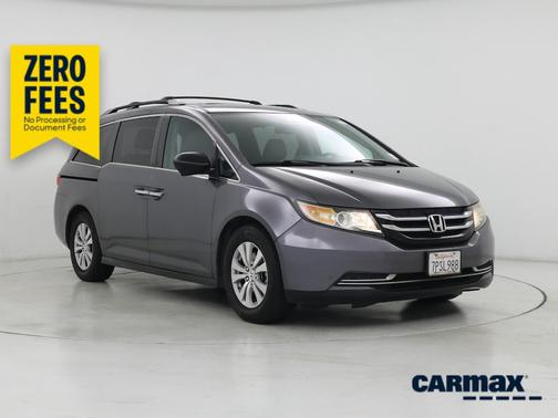 Gray 2016 Honda Odyssey EX-L