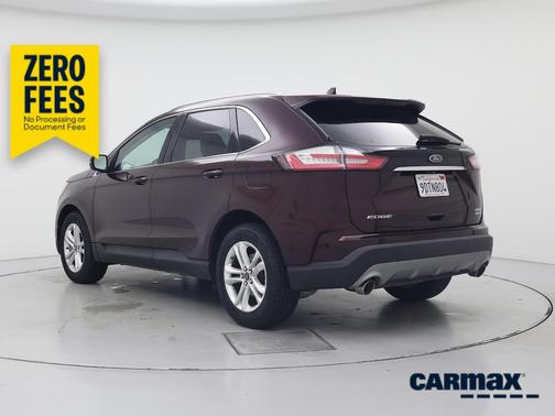 Burgundy 2020 Ford Edge SEL