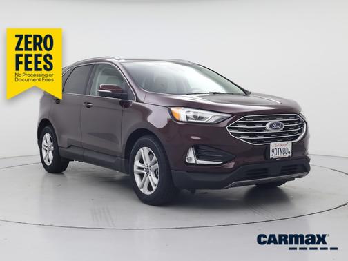 Burgundy 2020 Ford Edge SEL