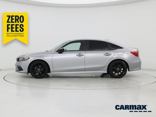 Gray 2022 Honda Civic Sport