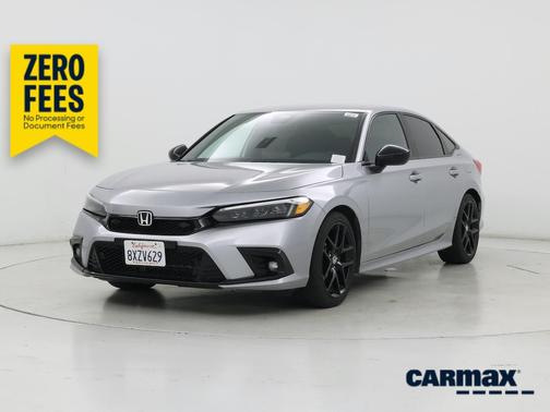 Gray 2022 Honda Civic Sport