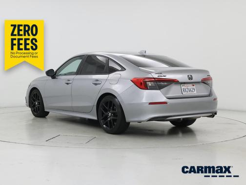 Gray 2022 Honda Civic Sport