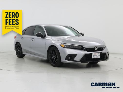 Gray 2022 Honda Civic Sport