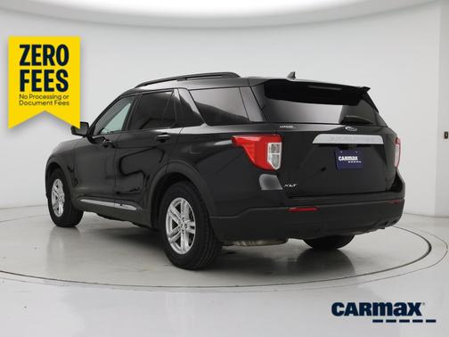 Black 2021 Ford Explorer XLT