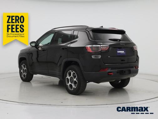Black 2022 Jeep Compass Trailhawk