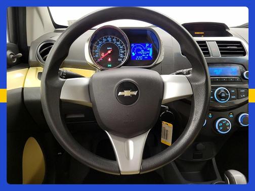 Yellow 2014 Chevrolet Spark LS