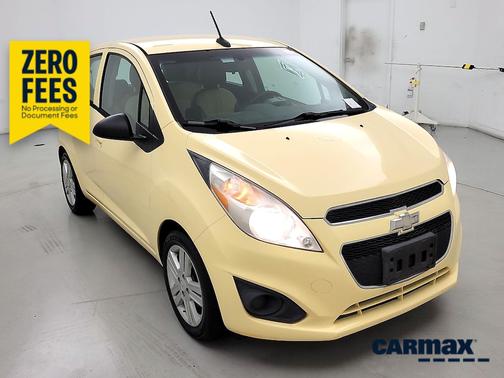 Yellow 2014 Chevrolet Spark LS