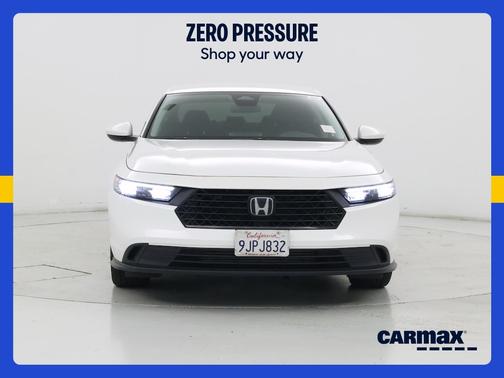 White 2023 Honda Accord LX