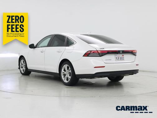White 2023 Honda Accord LX