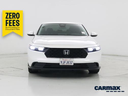 White 2023 Honda Accord LX