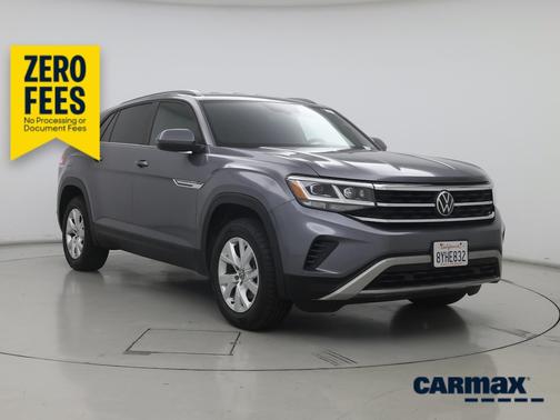 Gray 2021 Volkswagen Atlas Cross Sport S