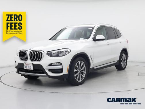 White 2019 BMW X3 sDrive30i