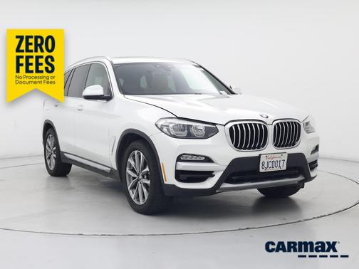 White 2019 BMW X3 sDrive30i