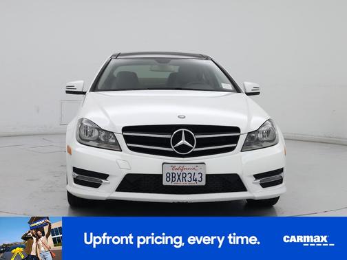 White 2015 Mercedes-Benz C-Class
