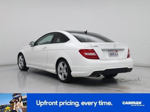 White 2015 Mercedes-Benz C-Class