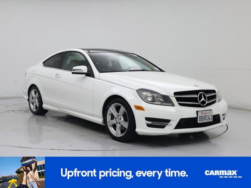 White 2015 Mercedes-Benz C-Class