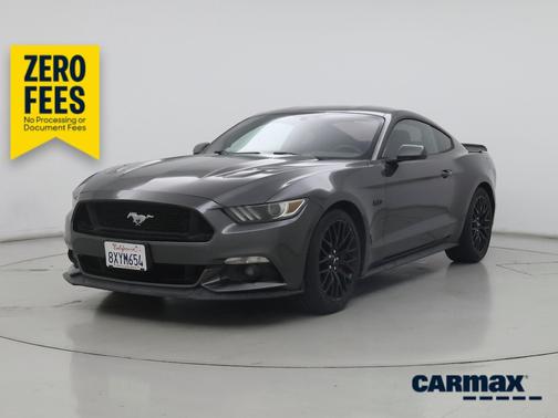 Gray 2017 Ford Mustang GT