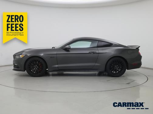 Gray 2017 Ford Mustang GT