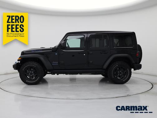 Black 2023 Jeep Wrangler 4xe Willy's