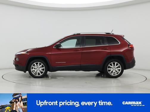 Red 2014 Jeep Cherokee Limited