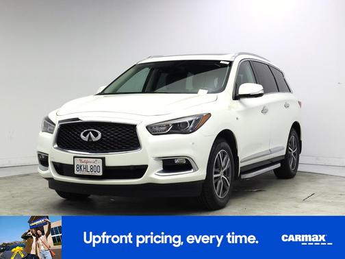 White 2019 INFINITI QX60 Luxe