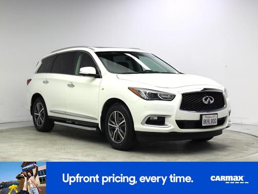 White 2019 INFINITI QX60 Luxe