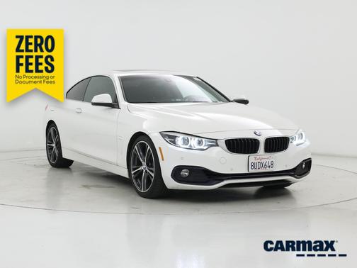 White 2018 BMW 430 I