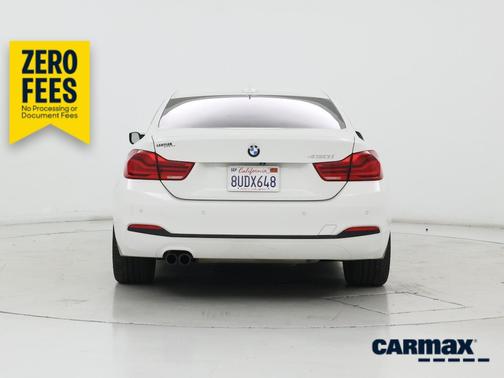White 2018 BMW 430 I