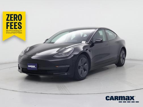 Black 2021 Tesla Model 3 Standard Range Plus