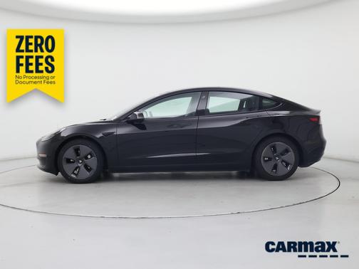 Black 2021 Tesla Model 3 Standard Range Plus