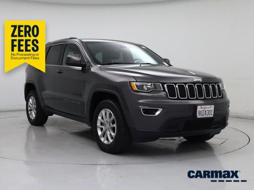 Gray 2021 Jeep Grand Cherokee Laredo X