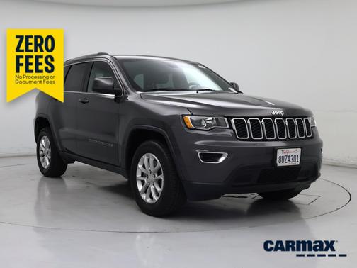 Gray 2021 Jeep Grand Cherokee Laredo X