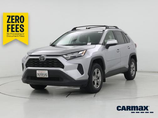 Silver 2025 Toyota RAV4 Hybrid LE