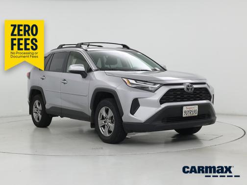 Silver 2025 Toyota RAV4 Hybrid LE