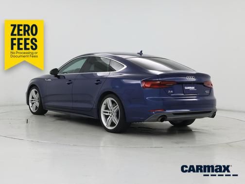 Blue 2018 Audi A5 Premium Plus