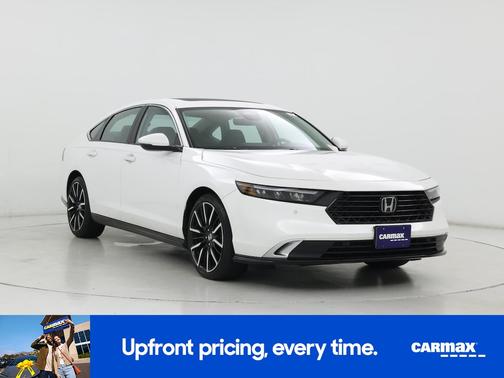 White 2025 Honda Accord Hybrid Touring