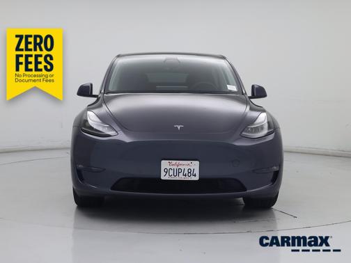 Gray 2022 Tesla Model Y Long Range