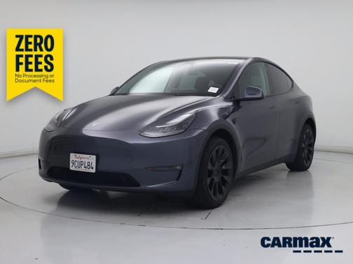 Gray 2022 Tesla Model Y Long Range