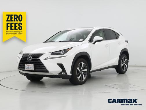 White 2018 Lexus NX 300