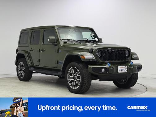 Green 2024 Jeep Wrangler 4xe High Altitude
