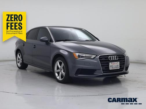 Black 2015 Audi A3 Premium