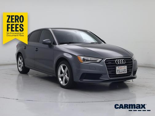 Black 2015 Audi A3 Premium