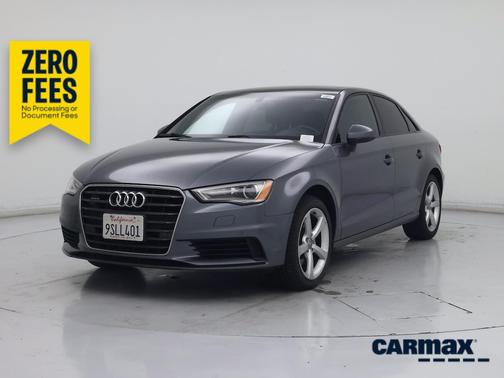 Black 2015 Audi A3 Premium