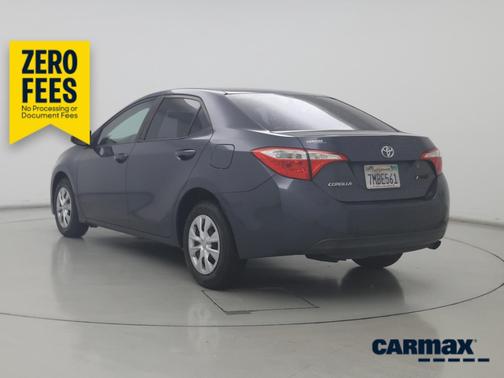 Blue 2015 Toyota Corolla L
