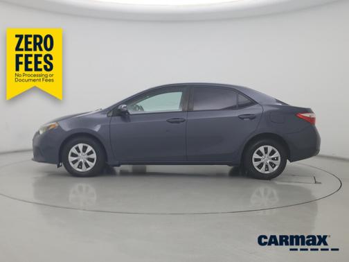 Blue 2015 Toyota Corolla L