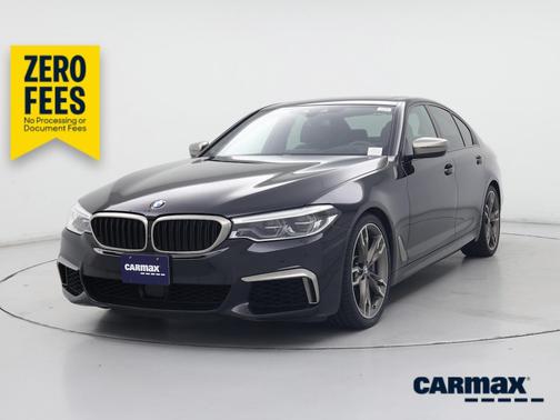 Black 2020 BMW M550 I xDrive