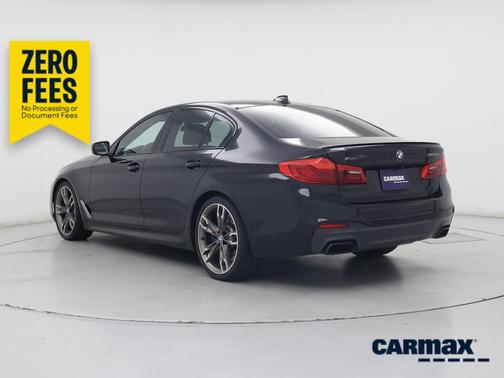Black 2020 BMW M550 I xDrive