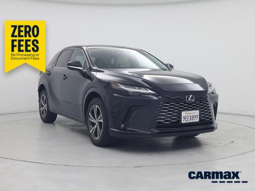 Black 2023 Lexus RX 350