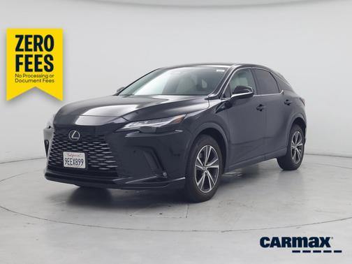 Black 2023 Lexus RX 350